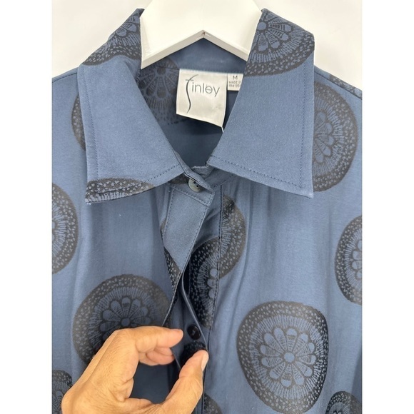 Finley Polka Dot Button Down Shirt - Picture 6 of 12